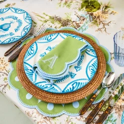 Blue Melograno Dinner Plates (Set of 4)