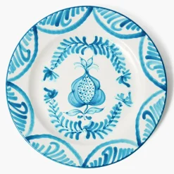 Blue Melograno Dinner Plates (Set of 4)