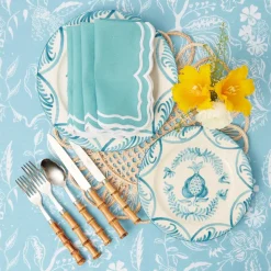 Blue Melograno Starter Plate