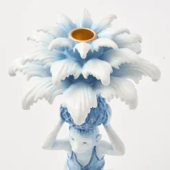 Blue Monkey Candle Holders (Pair)