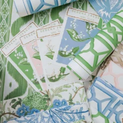 Blue Pavilion Fabric
