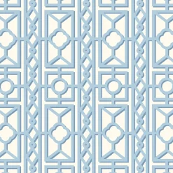 Blue Pavilion Wallpaper
