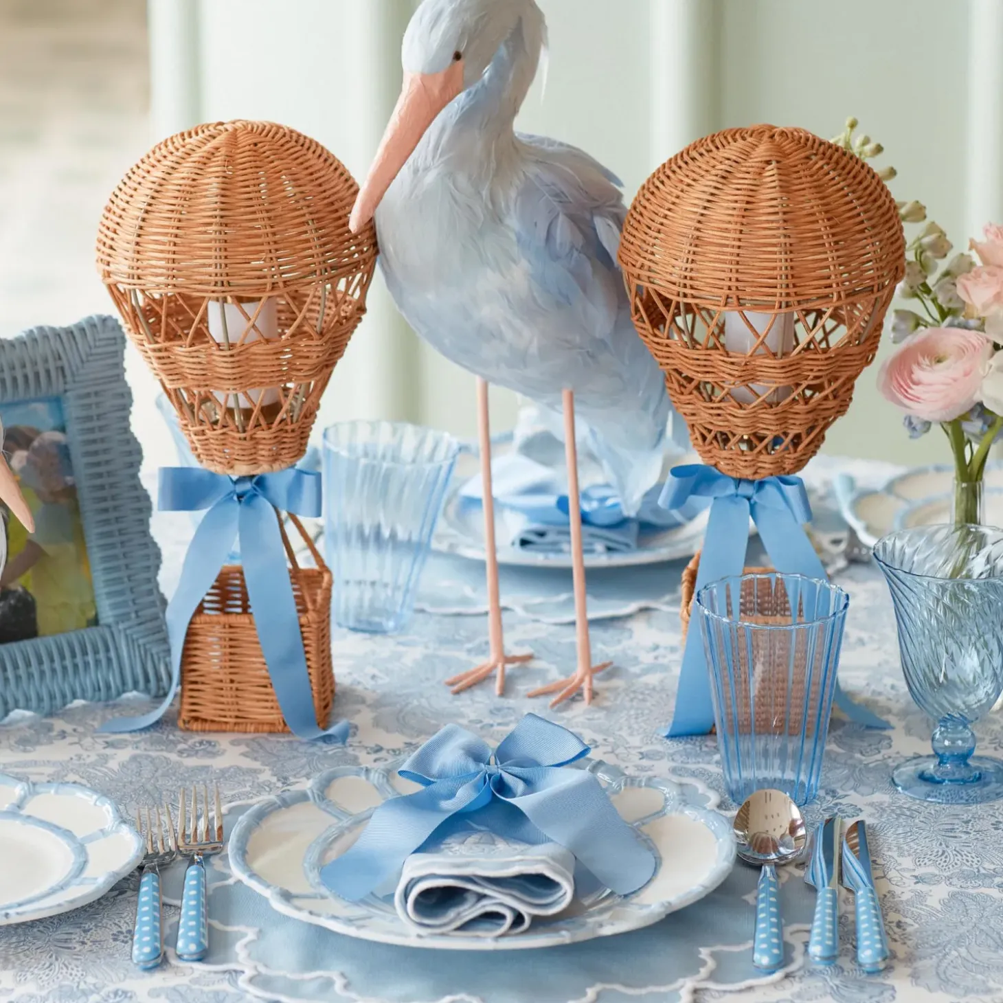 Blue Polka Dot Cutlery (5 piece)