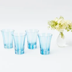 Blue Positano Glasses (Set of 4)