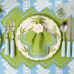 Blue Rattan Cutlery (5 Piece)