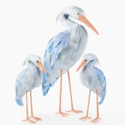 Blue Saskia Stork Family