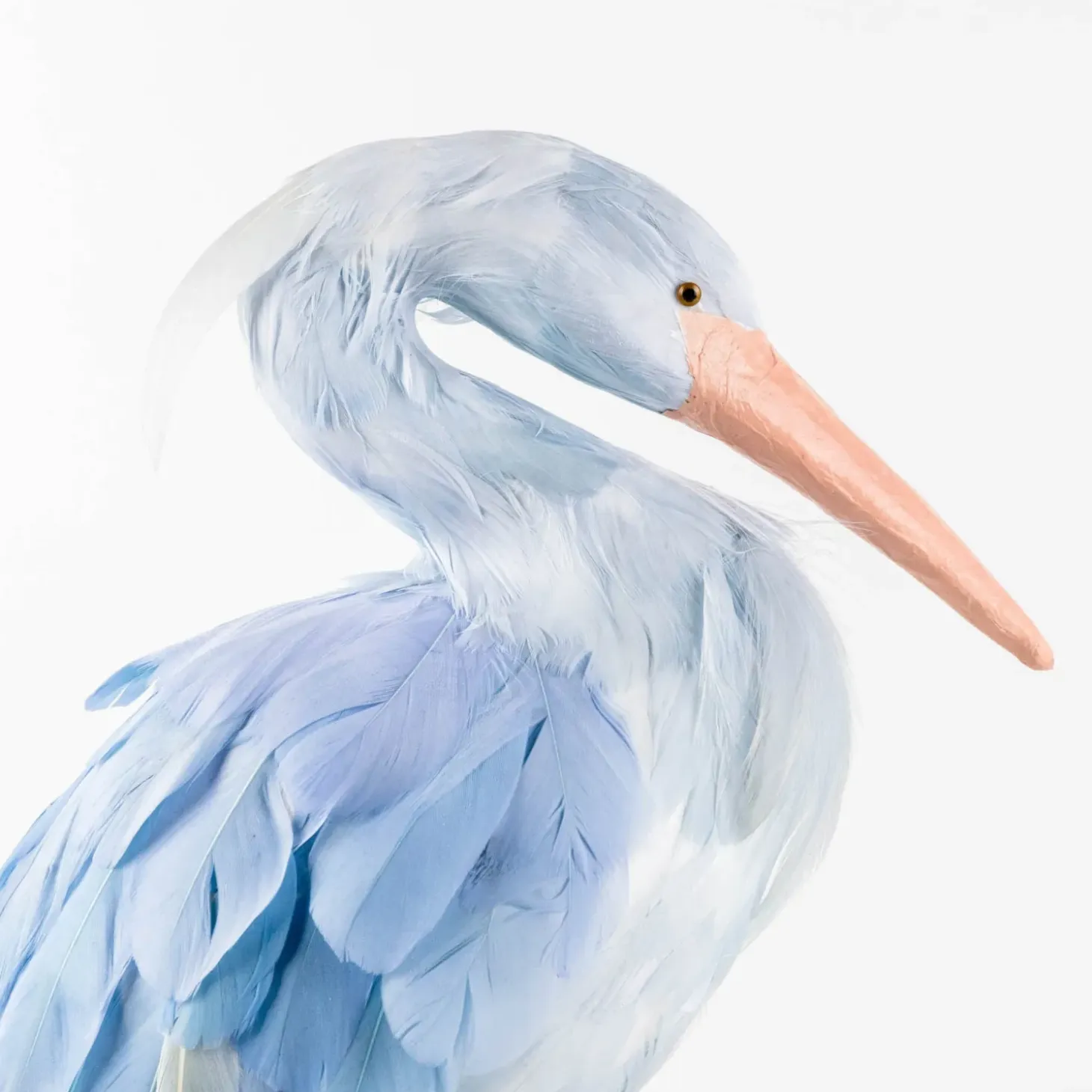 Blue Saskia Stork (Pair) - 44cm