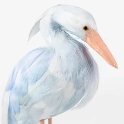 Blue Saskia Stork (Pair) - 25cm