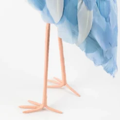 Blue Saskia Stork (Pair) - 25cm