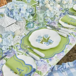 Blue Tulip Dinner Plate
