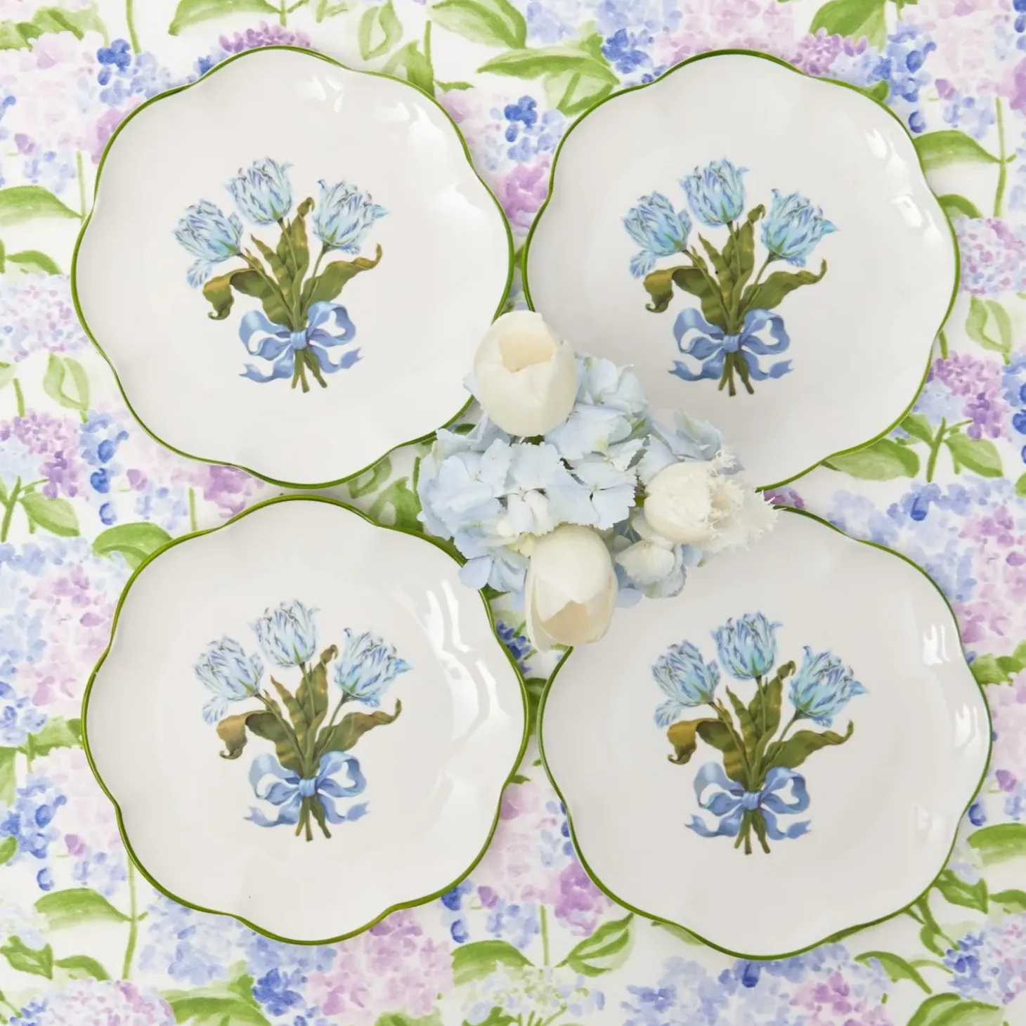 Blue Tulip Starter Plate