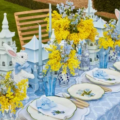 Blue Tulip Starter Plates (Set of 4)