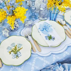 Blue Tulip Starter Plates (Set of 4)