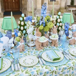 Blue Tulip Tablecloth