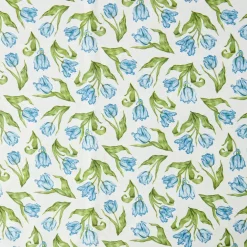 Blue Tulip Tablecloth