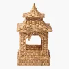Bow Rattan Pagoda Lantern