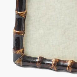Burnt Bamboo Photo Frames (Set of 2)