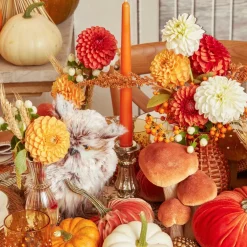 Burnt Orange Candles (Set of 8)