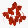 Burnt Orange Napkin Bows (Set of 4)