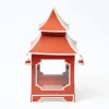 Burnt Orange Pagoda Lantern