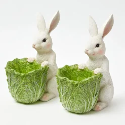 Cabbage Bunny Bowl (Pair)