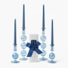Camille Azure Candle Set (Dusty Blue)