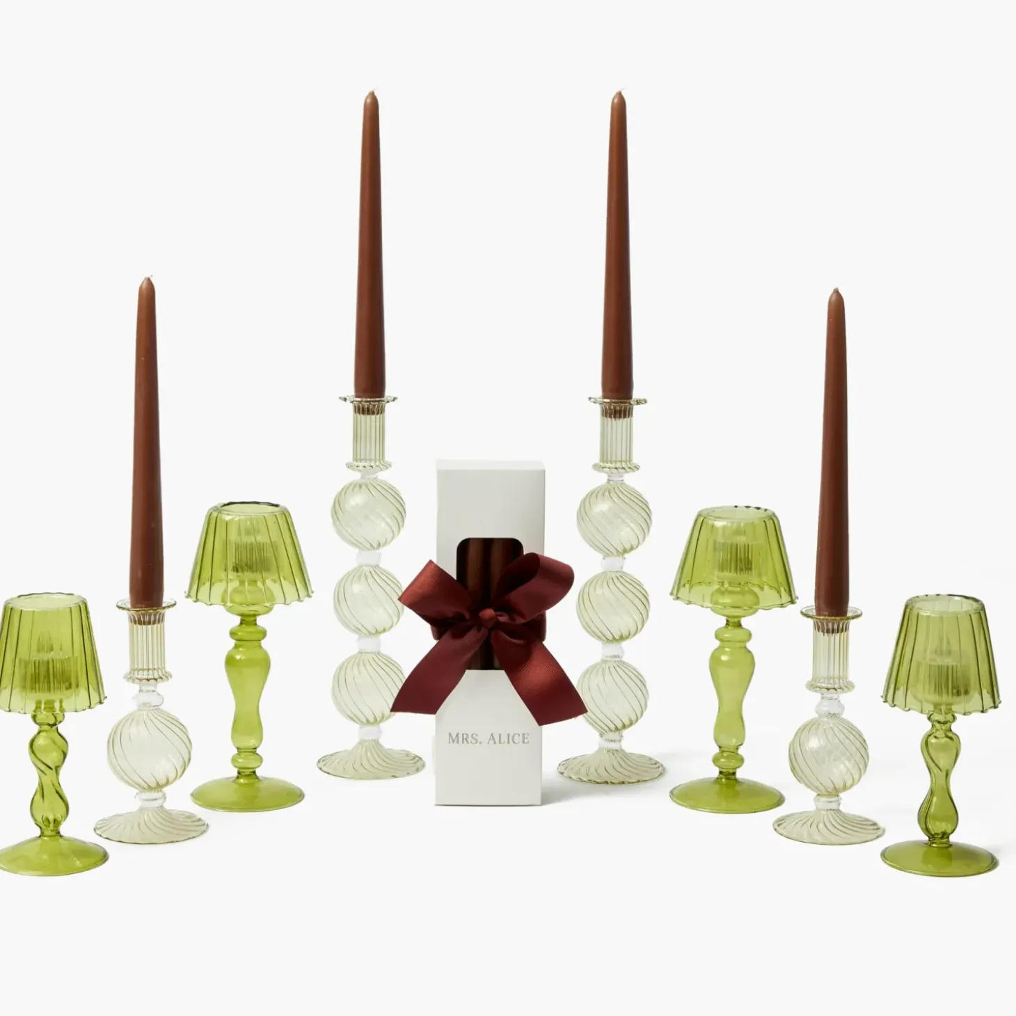 Camille Olive Candlescape (Chocolate)