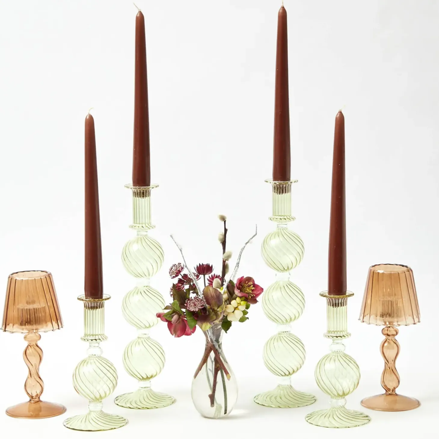 Camille Olive Candlescape (Chocolate)