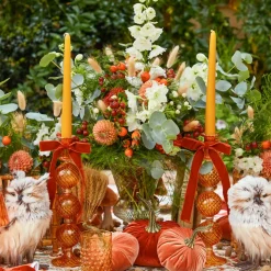 Camille Orange Candle Set