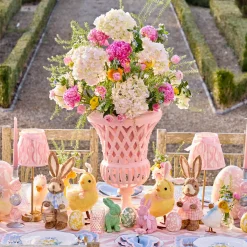 Camille Pink & Blue Candlescape