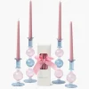 Camille Pink & Blue Candle Set