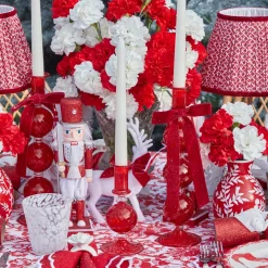 Camille Red Candle Set