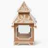 Caramel Chinoiserie Pagoda Lantern