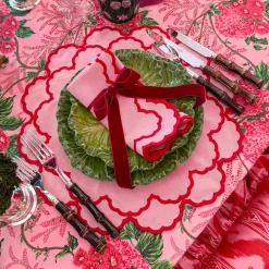 Carolina Pink Placemats & Napkins (Set of 4)