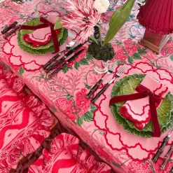 Carolina Pink Placemats & Napkins (Set of 4)