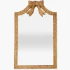 Celine Bow Rattan Mirror