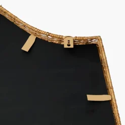 Celine Bow Rattan Mirror