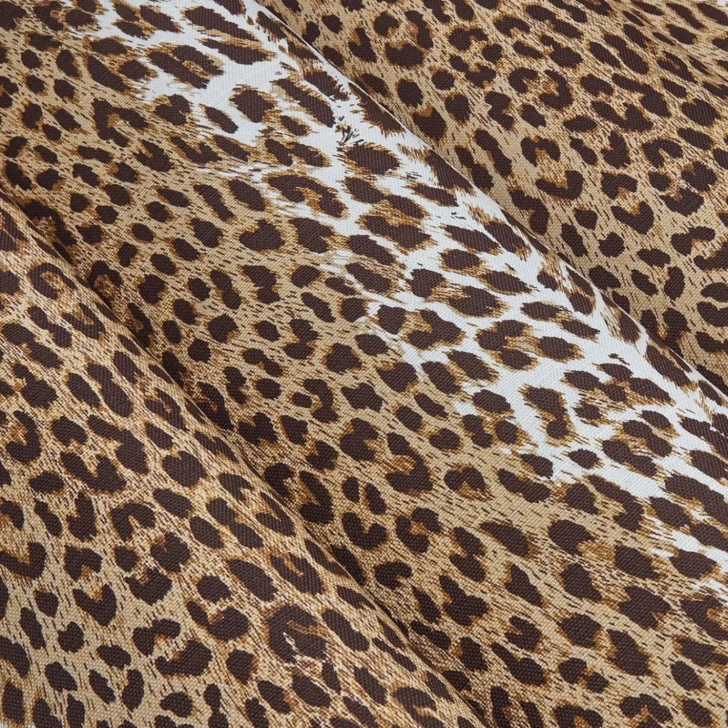 Chestnut Brown Leopard Fabric