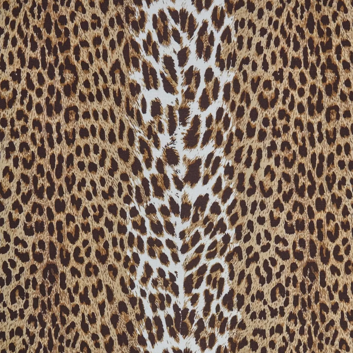 Chestnut Brown Leopard Fabric