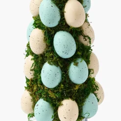 Chinoiserie Potted Easter Egg Tree (Pair)