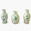 Chinoiserie Tole Bud Vases (Set of 3)
