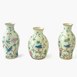 Chinoiserie Tole Bud Vases (Set of 3)