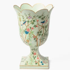Chinoiserie Tole Urn