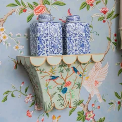 Chinoiserie Tole Wall Sconce