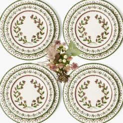 Chocolate Josephine Dinner & Starter Plates (Set of 8)
