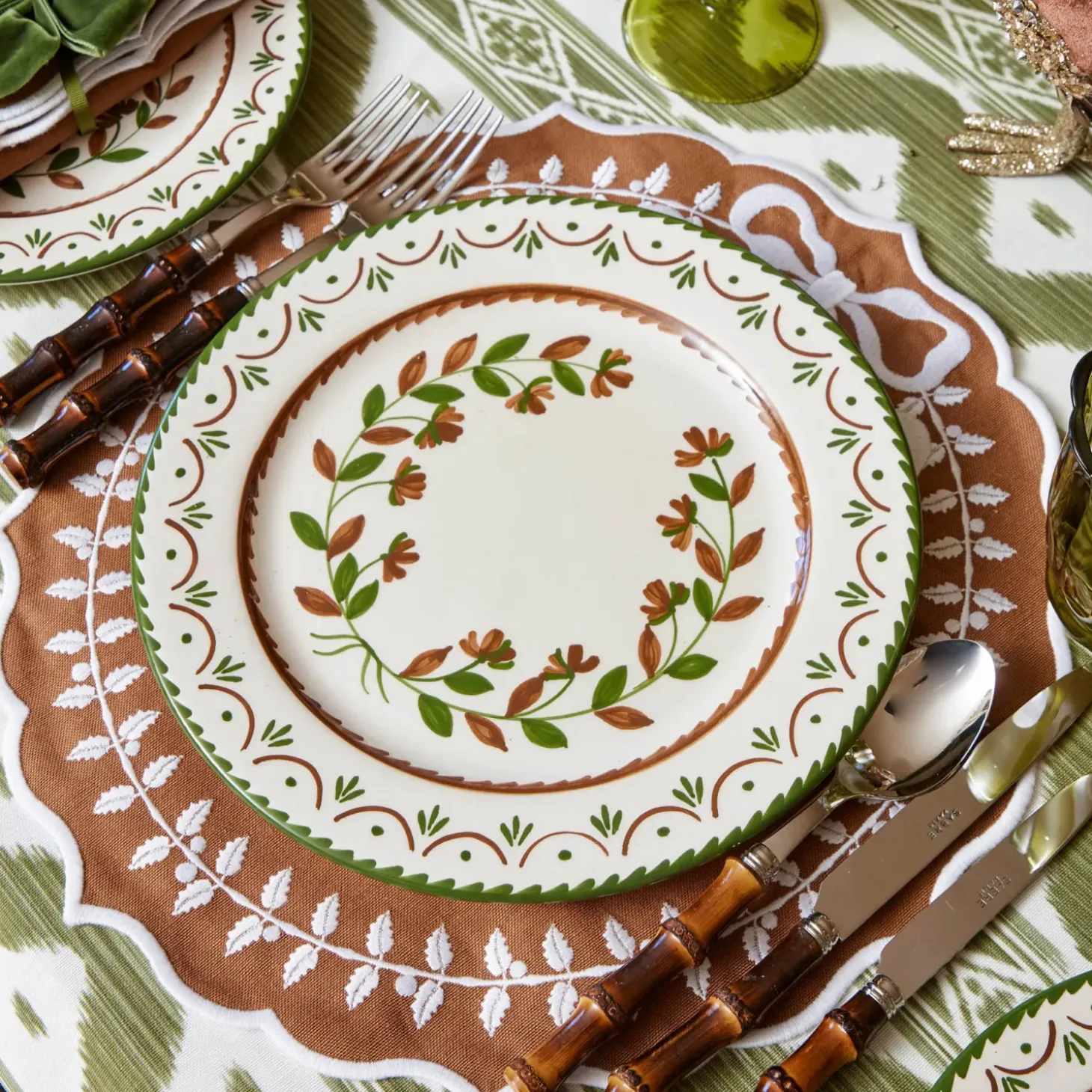 Chocolate Josephine Dinner & Starter Plates (Set of 8)