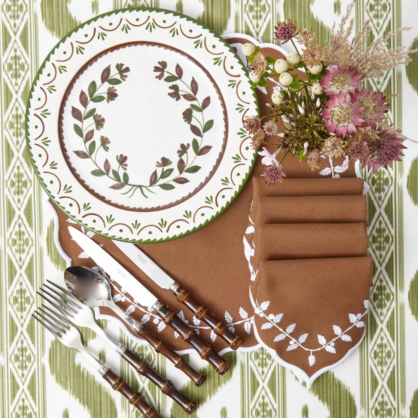 Chocolate Josephine Dinner & Starter Plates (Set of 8)