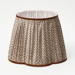 Chocolate Lotus Lampshade (30cm)