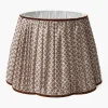 Chocolate Lotus Lampshade (40cm)