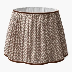 Chocolate Lotus Lampshade (40cm)